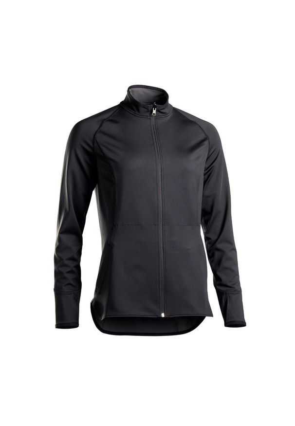 KIMJALY - Bluza do jogi damska Kimjaly dwustronna. Kolor: czarny, szary, wielokolorowy. Materiał: materiał, elastan, poliester, poliamid, kauczuk. Sport: joga i pilates